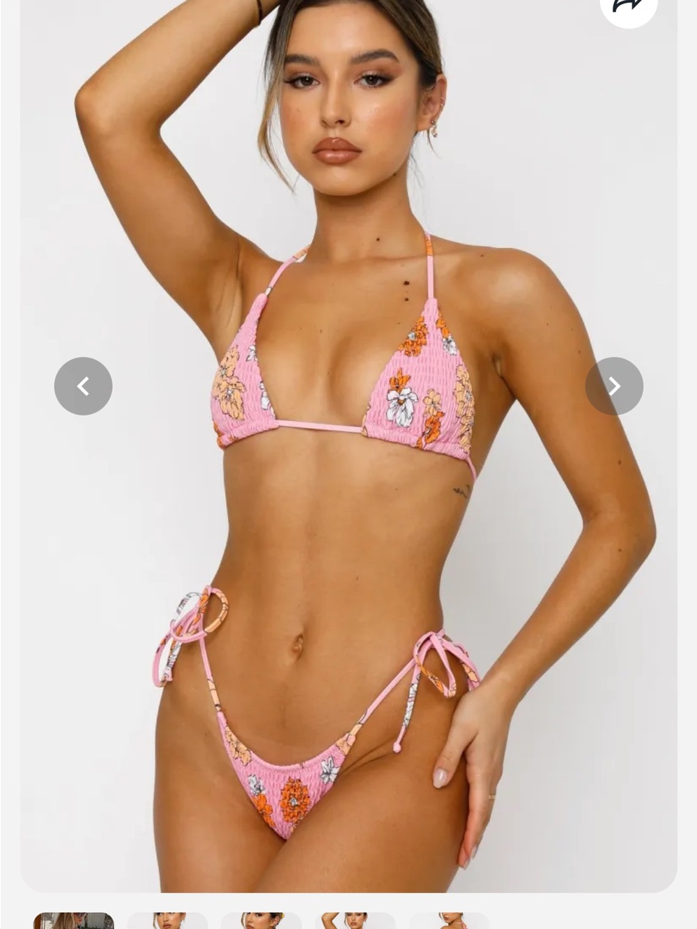 White Fox bikini set